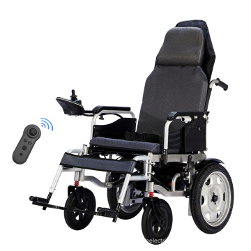 Remote control high back low price electric wheelchair